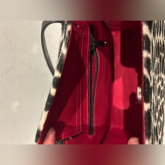 New kate spade animal print pony hair bag - Picture 14 of 15